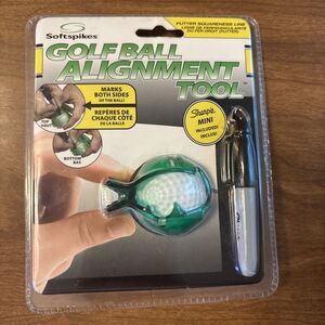 NEW Softspikes Golf Ball Alignment Tool Putter & Driver Alignment